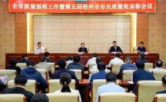 【喜訊】熱烈祝賀強壽集團榮獲第五屆梧州市市長(cháng)質(zhì)量獎