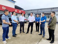 蒼梧縣副縣長(cháng)高方超蒞臨集團調研指導
