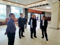 自治區市場(chǎng)監督管理局特食處處長(cháng)凌紫毅一行到集團調研