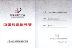 益智康腦丸“一種治療腦萎縮的藥物及其制備方法” 國家優(yōu)秀專(zhuān)利獎